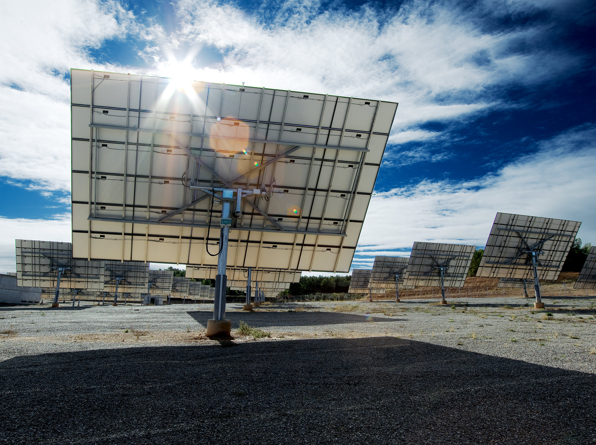 Solarpark Solarpanel