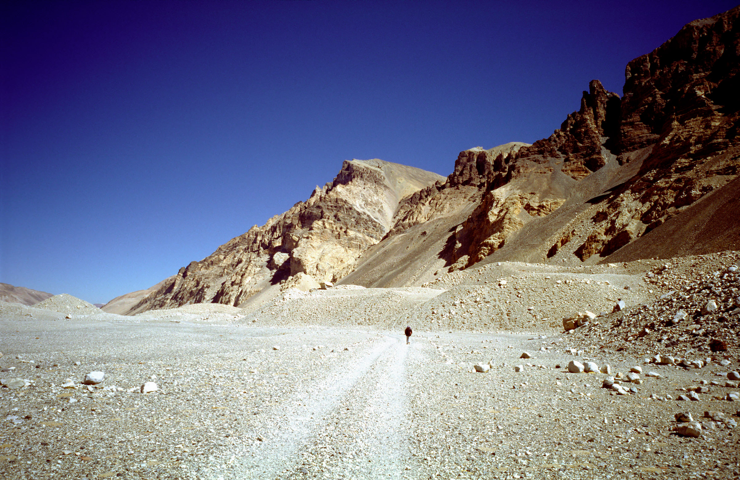 Weg zum Mont Everest Base Camp Tibet